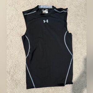 Under Armour Black and Gray Athletic Tank